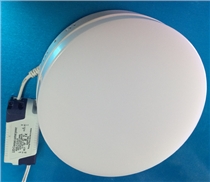 Đèn LED ốp trần kính mờ 18w tròn - vuông